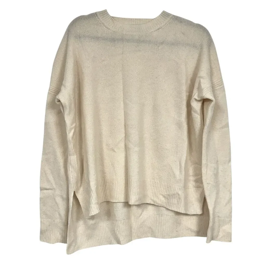Derek Lam 10 Crosby Cream Cashmere Sweater Women S Oversized Quiet Luxury Staple